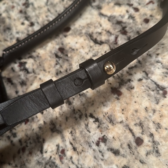 Dooney and Burke Ostrich Shoulder Bag & Matching Wallet - Picture 11 of 11